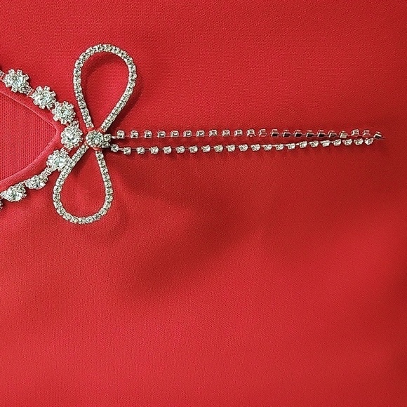 Red Holiday Dress - Picture 3 of 9